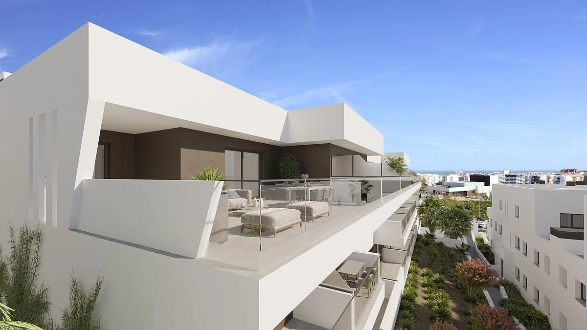 2 - verkoop appartement uitzicht op zee estepona - costa del sol andalusië spanje