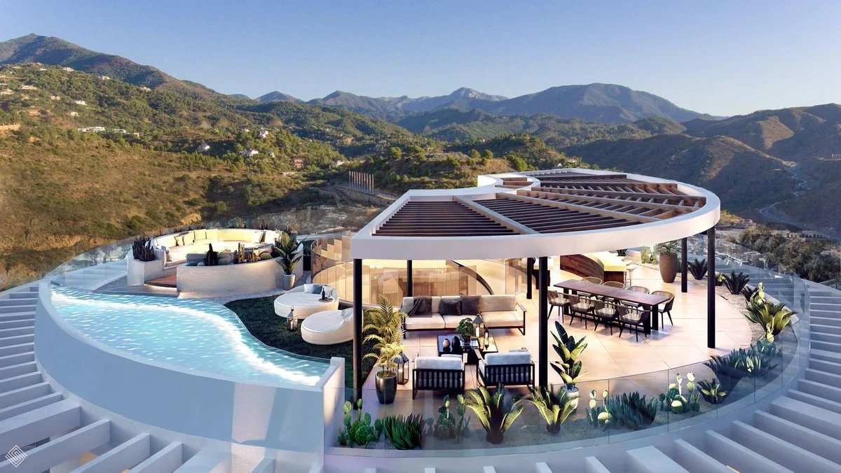 1 - vente appartement vue mer benahavis - costa del sol andalousie espagne