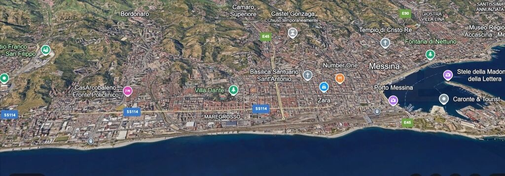 1 - vente commerce messina sicile italie