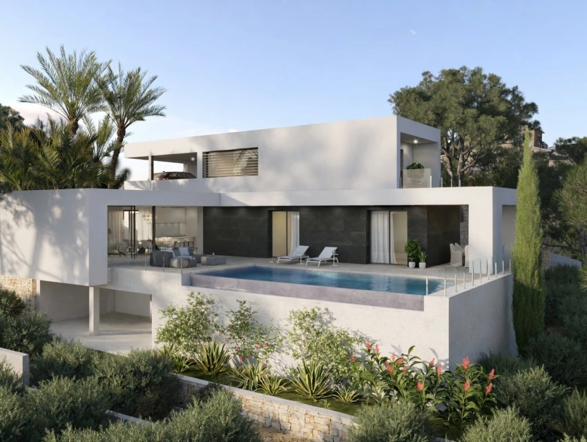 1 - vente villa pieds dans l'eau benitachell - costa blanca communauté valencienne espagne