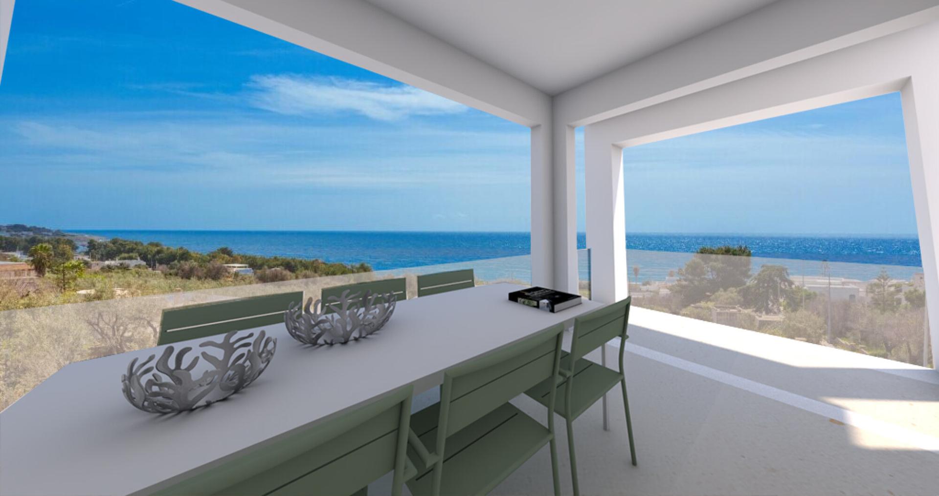 1 - verkoop villa aan het water castrignano del capo apulia italië