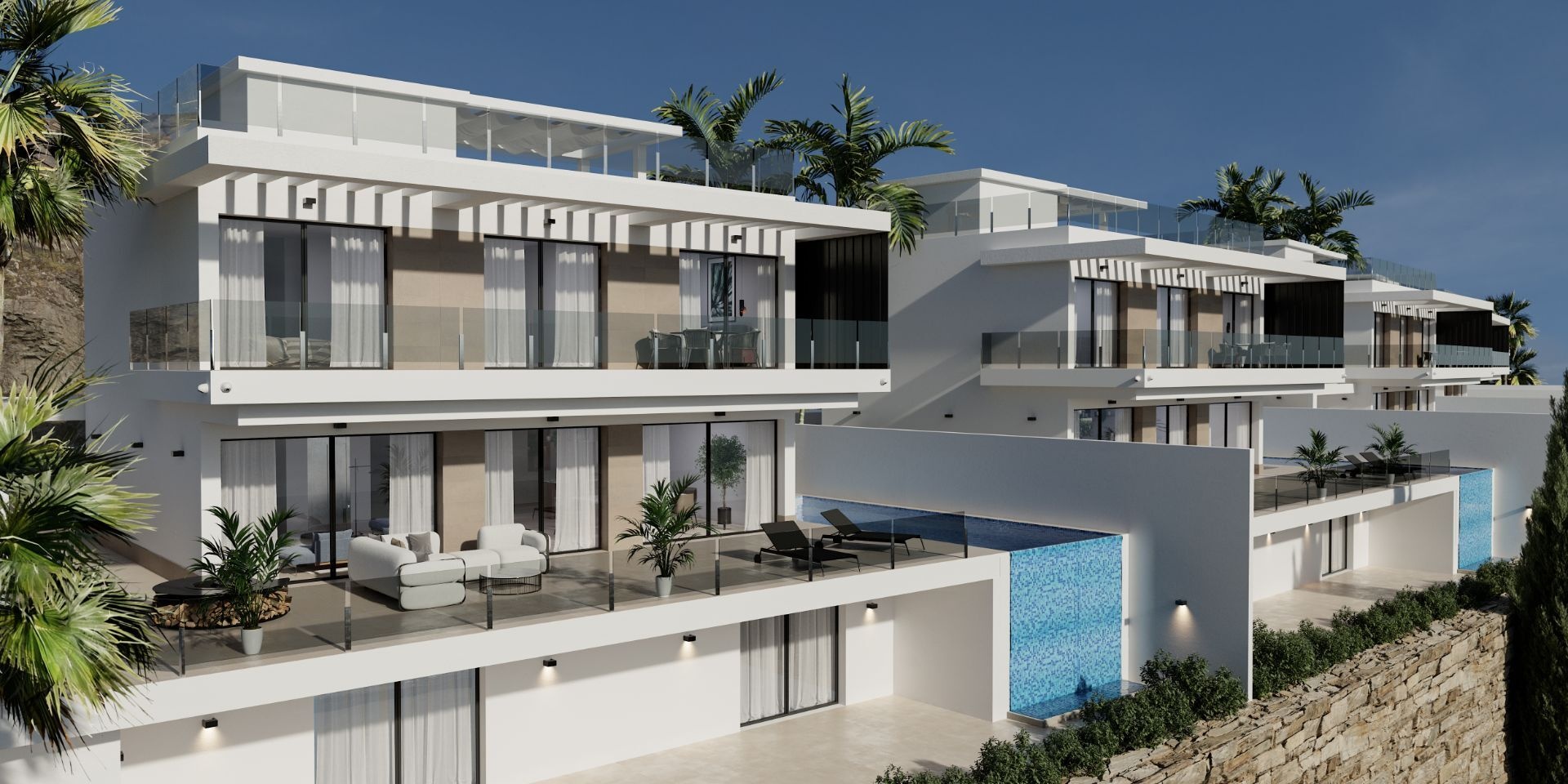1 - verkauf haus meerblick finestrat - costa blanca valencia spanien