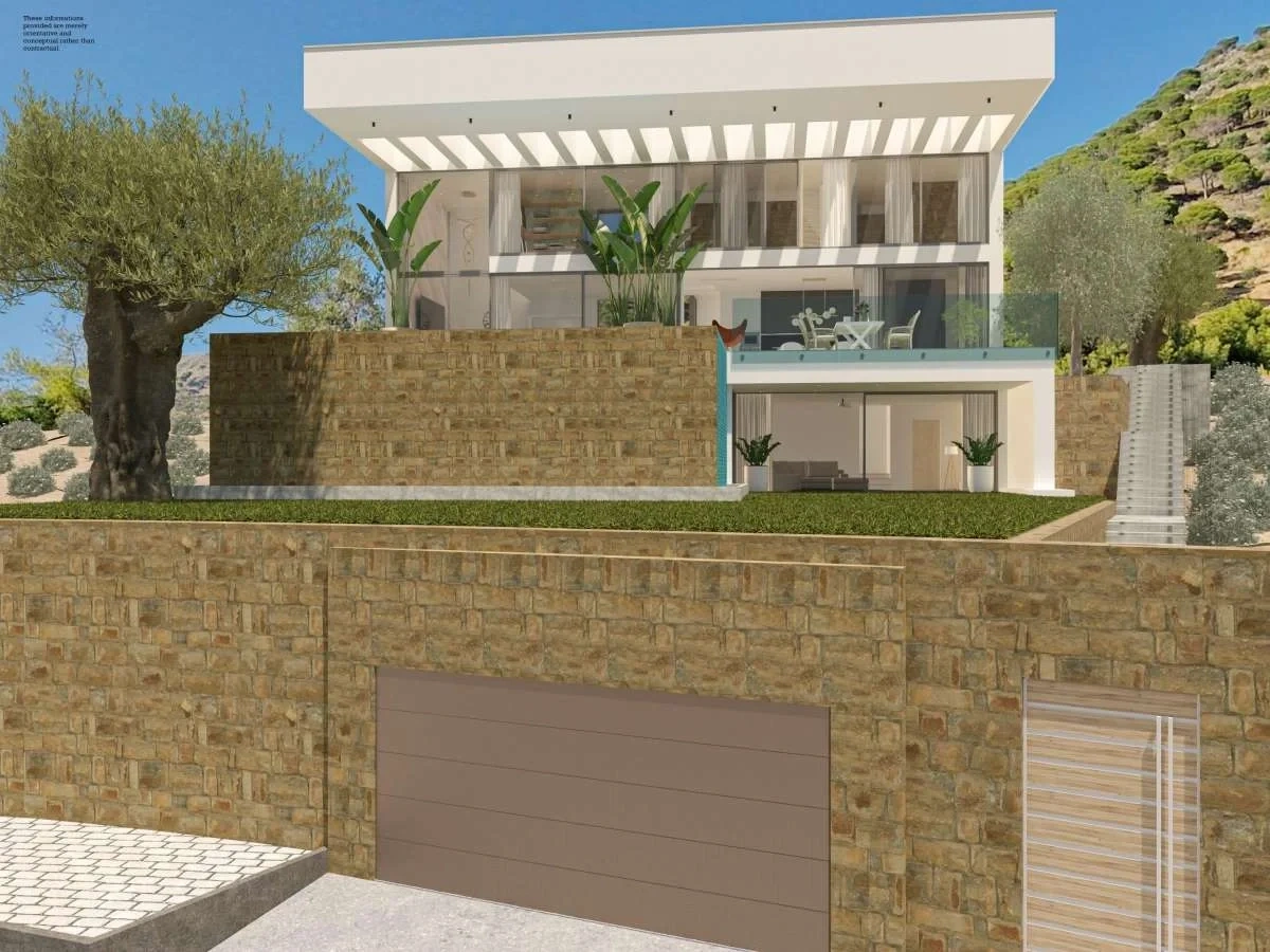 1 - продажа дом вид моря mijas андалусия испания