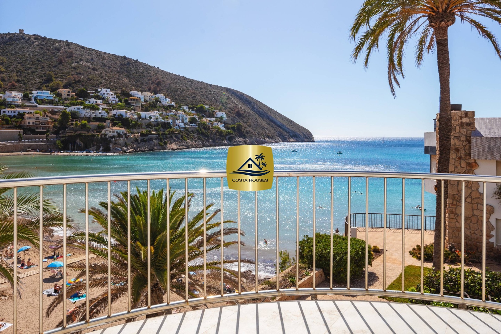 1 - venda casa frente ao mar moraira - costa blanca comunidade valenciana espanha