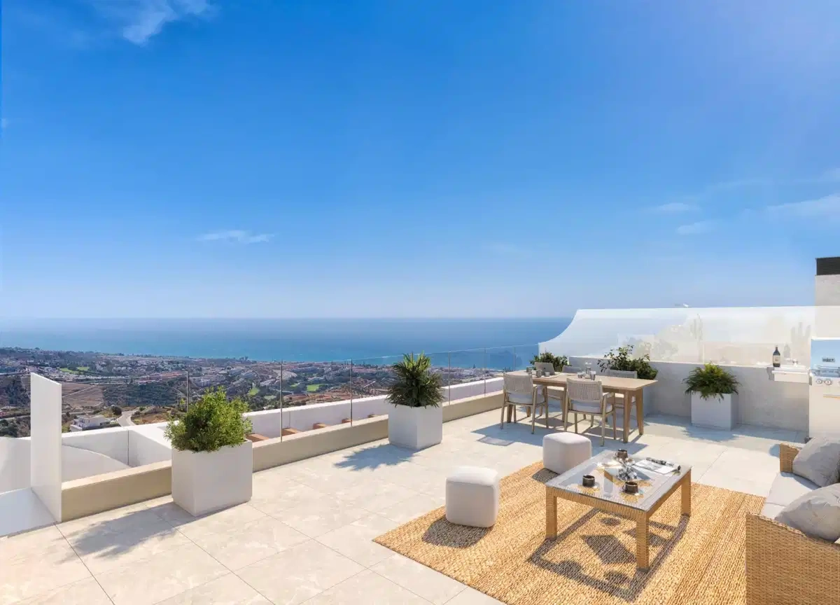 1 - продажа квартира вид моря rincon de la victoria андалусия испания