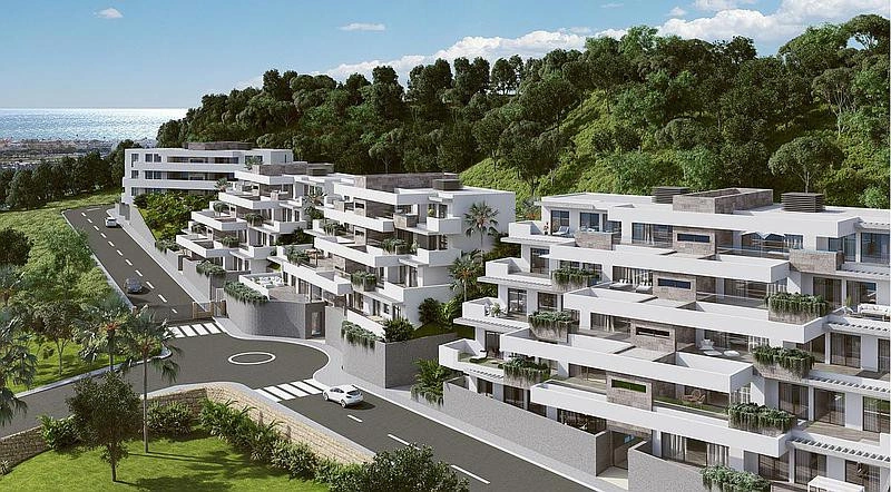2 - sea view apartment for sale in la cala de mijas andalusia spain