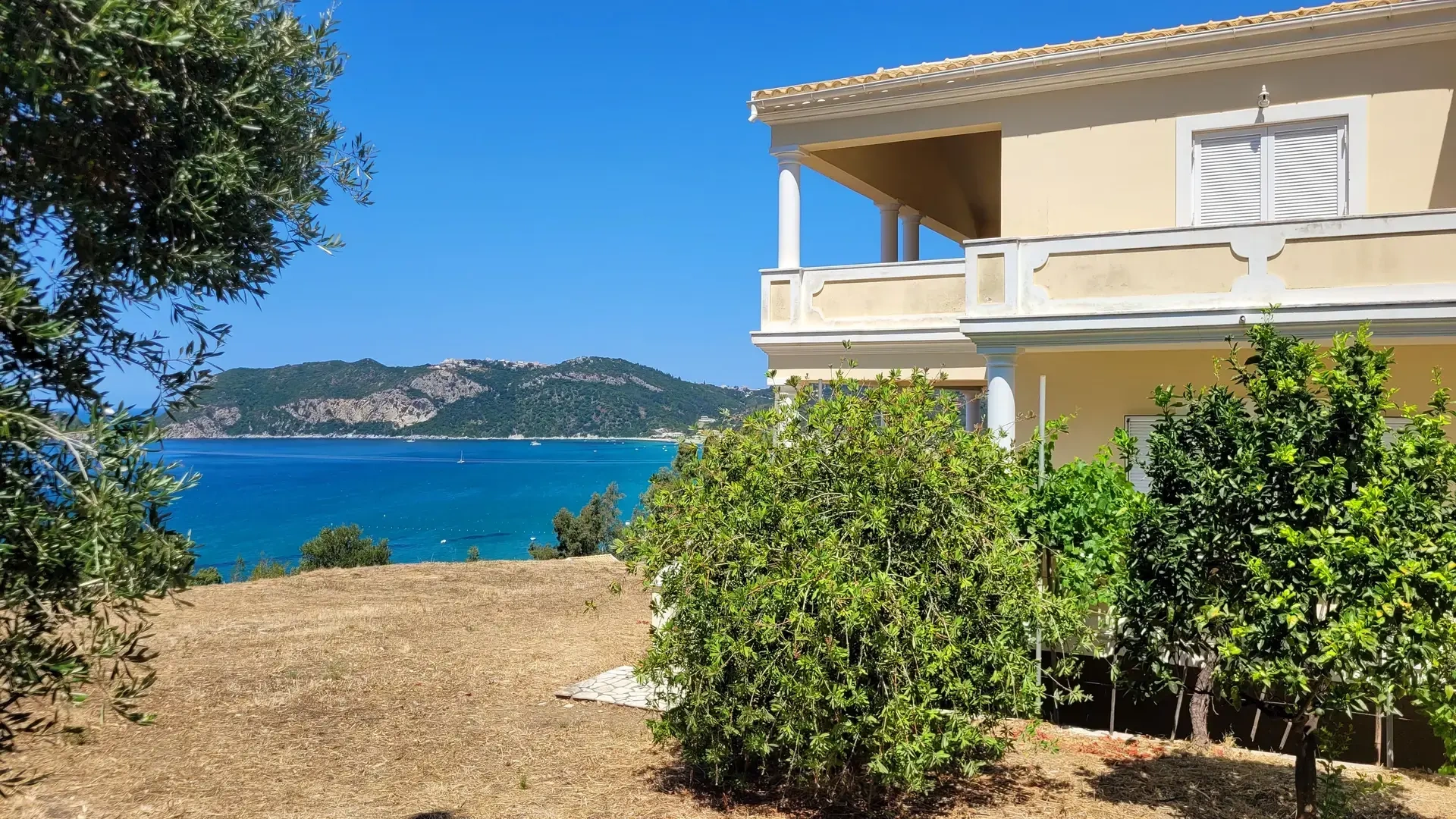 1 - продажа дом вид моря corfu ионические острова греция