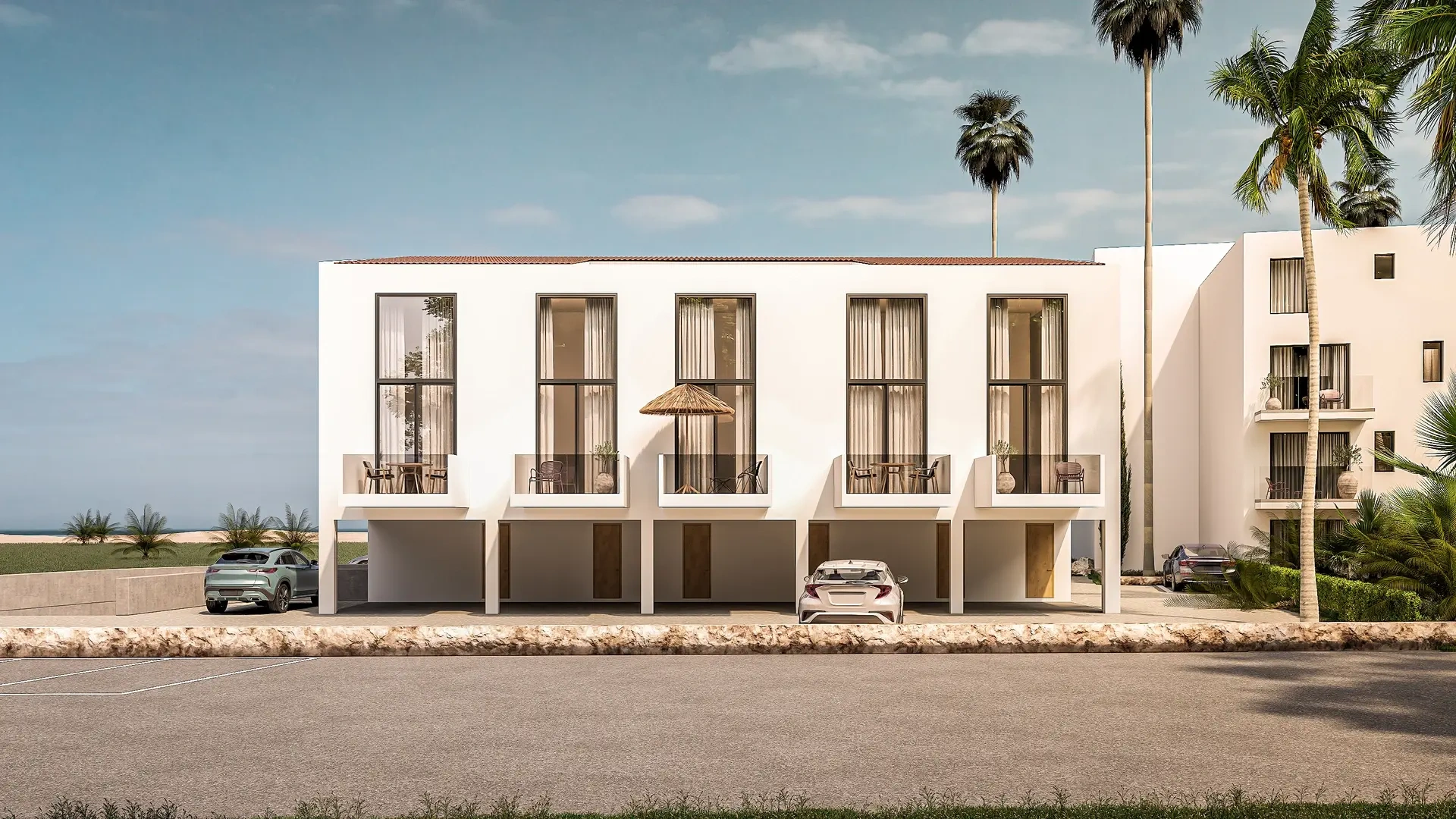 Appartement pieds dans l'eau avec 1 chambre