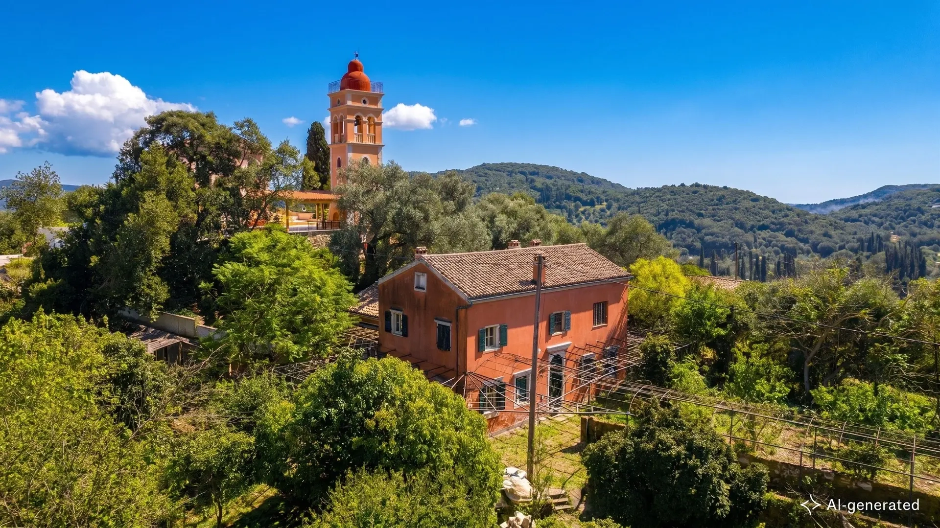 1 - verkauf haus corfu ionische inseln griechenland