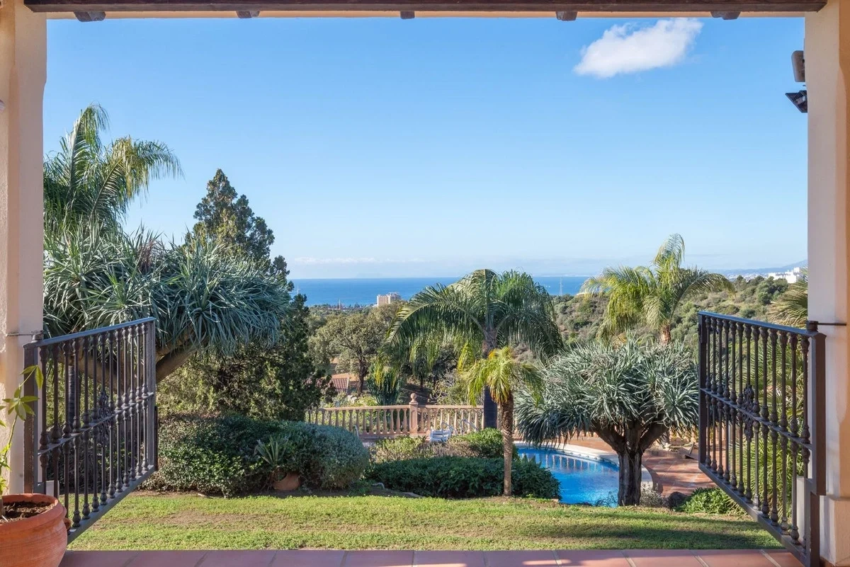 1 - verkoop huis uitzicht op zee marbella - costa del sol andalusië spanje