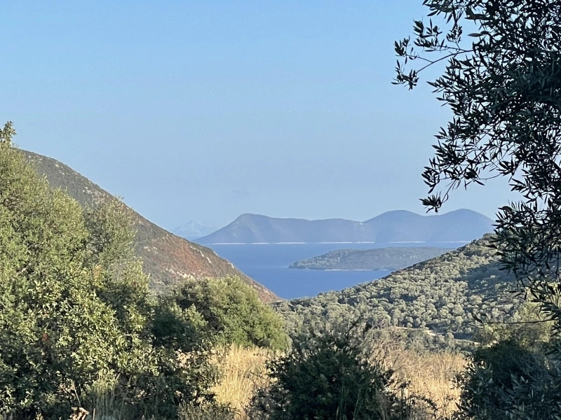 1 - продажа территория вид моря lefkada ионические острова греция