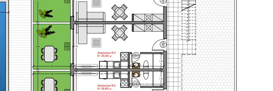 1 - vente appartement plage à pied polýgyros macédoine centrale grèce