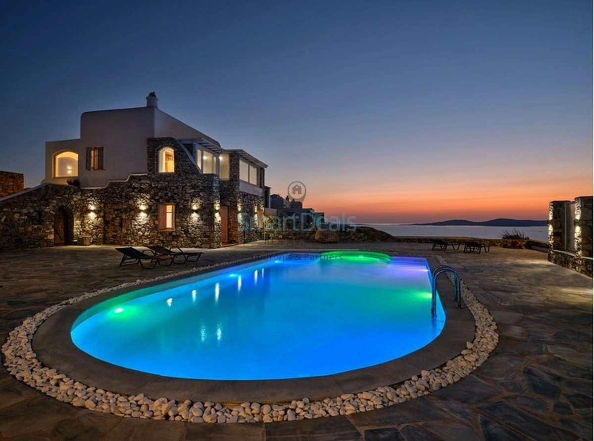 1 - vente maison vue mer ornos egée méridionale grèce