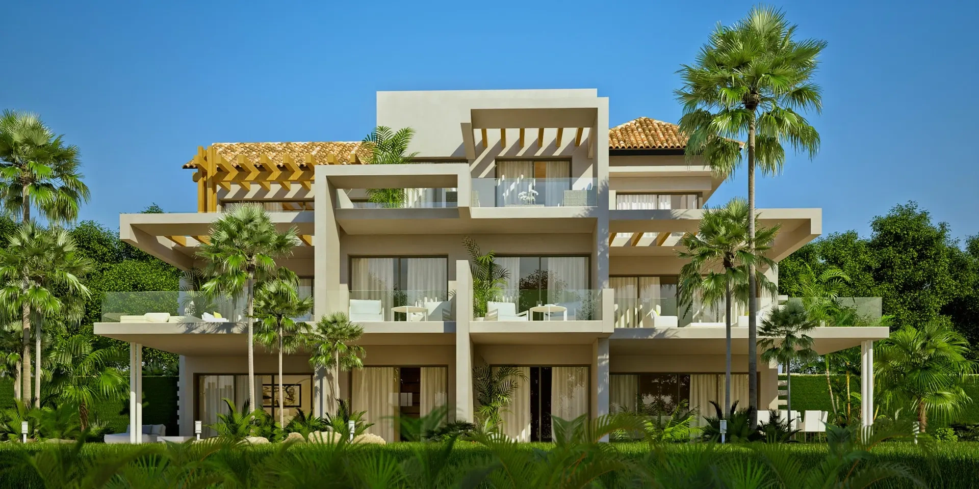 2 - verkoop appartement uitzicht op zee benahavis - costa del sol andalusië spanje