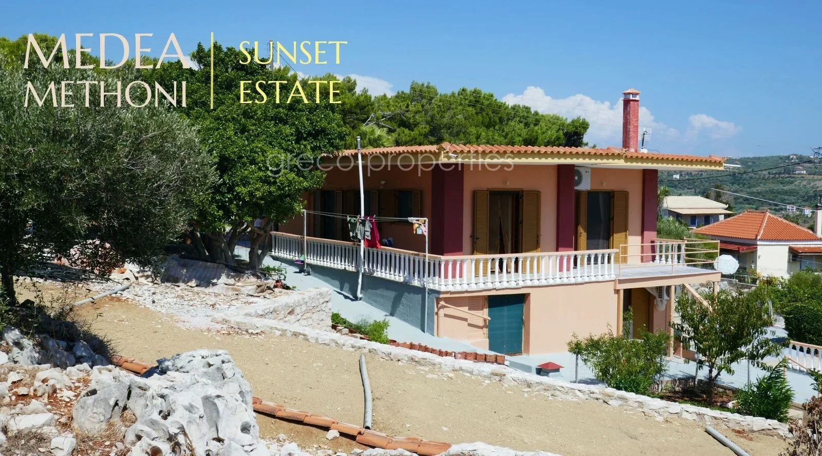 2 - vente maison vue mer modon péloponnèse grèce