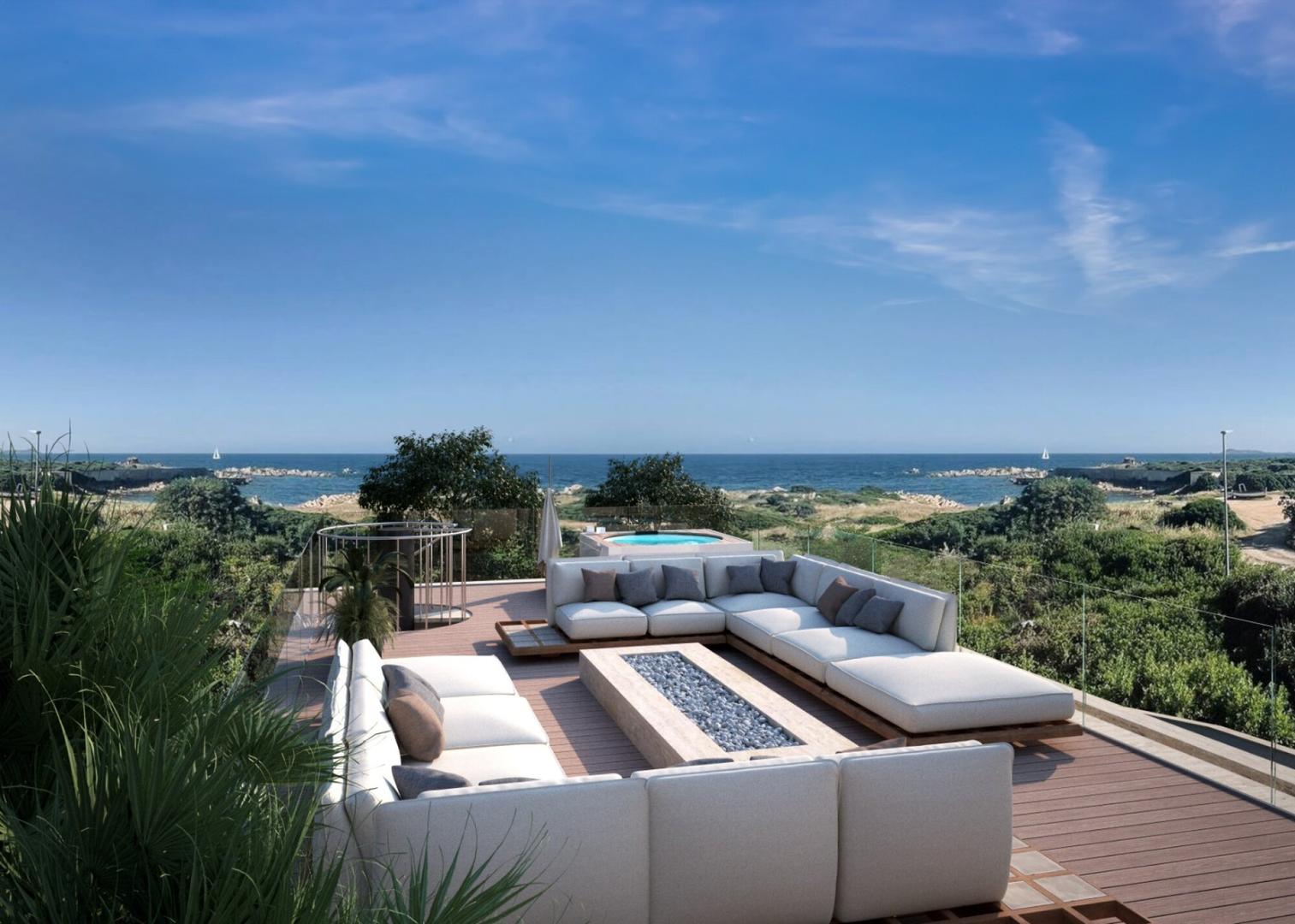 1 - vente maison vue mer golfo aranci sardaigne italie