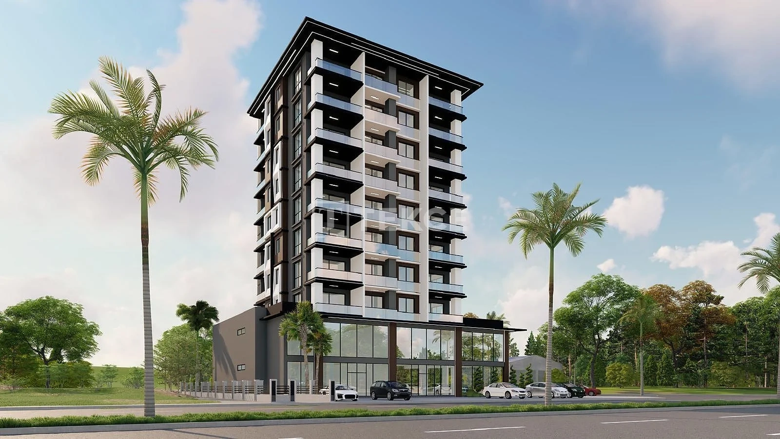 2 - продажа квартира вид моря mezitli mersin турция