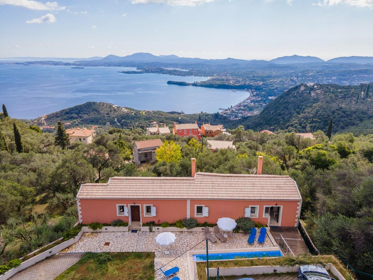 1 - sea view house for sale in spartilas ionian islands greece