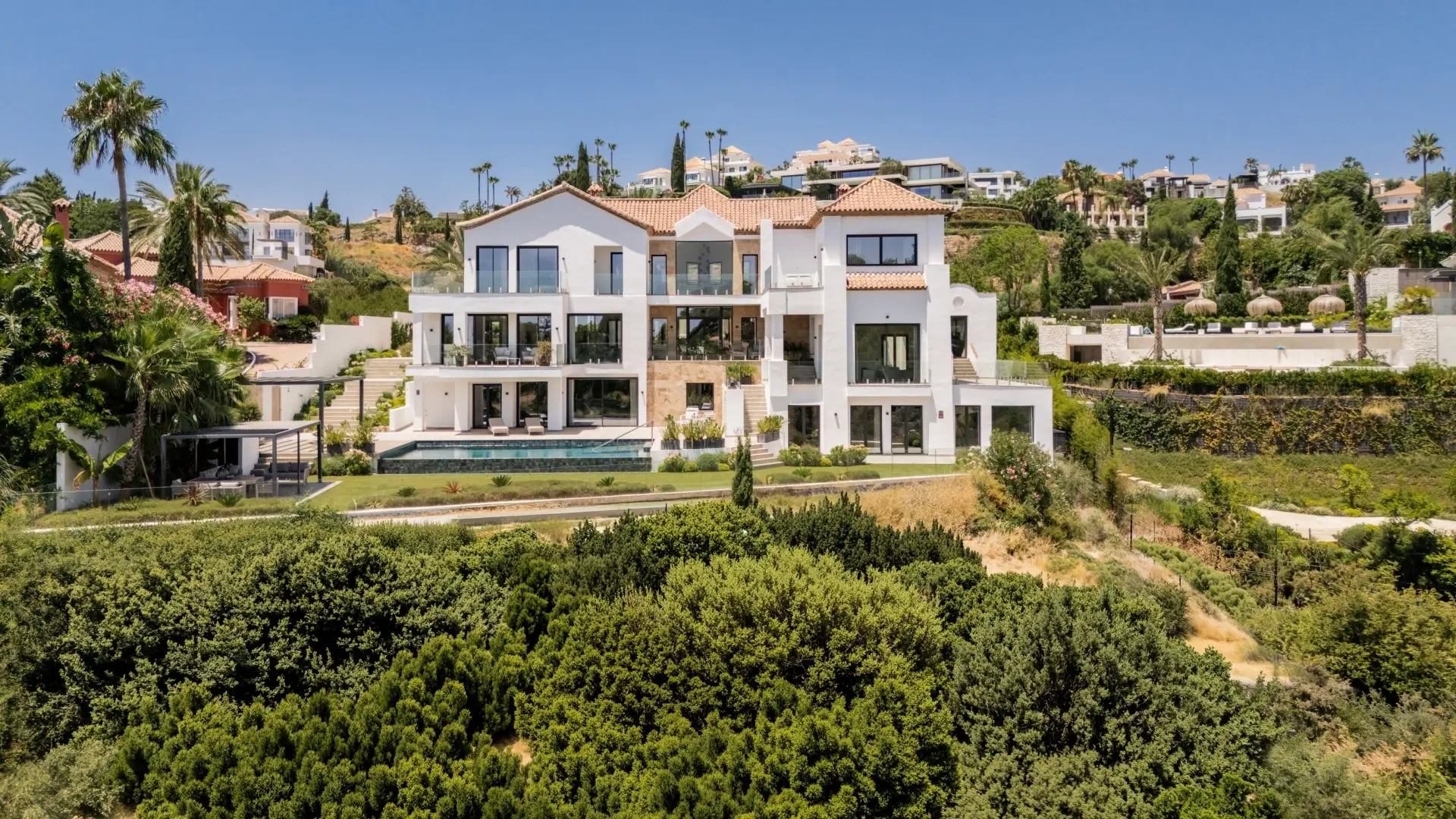 1 - venta villa vista al mar benahavis - costa del sol andalucía españa