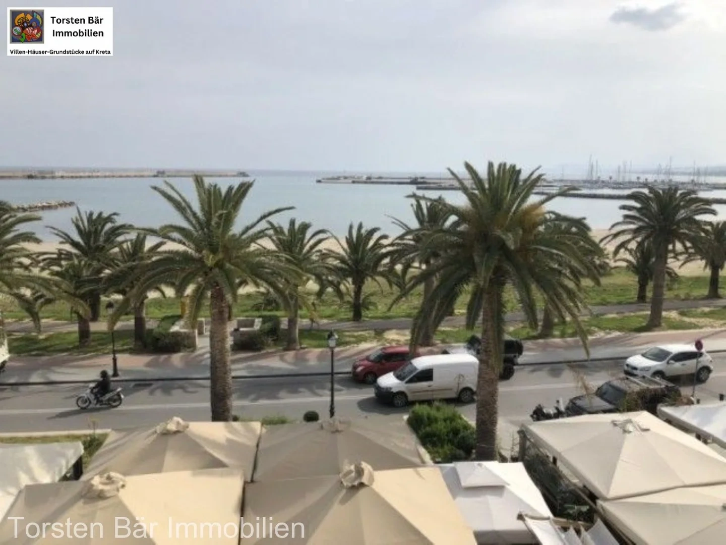 2 - vente commerce vue mer réthymnon crète grèce