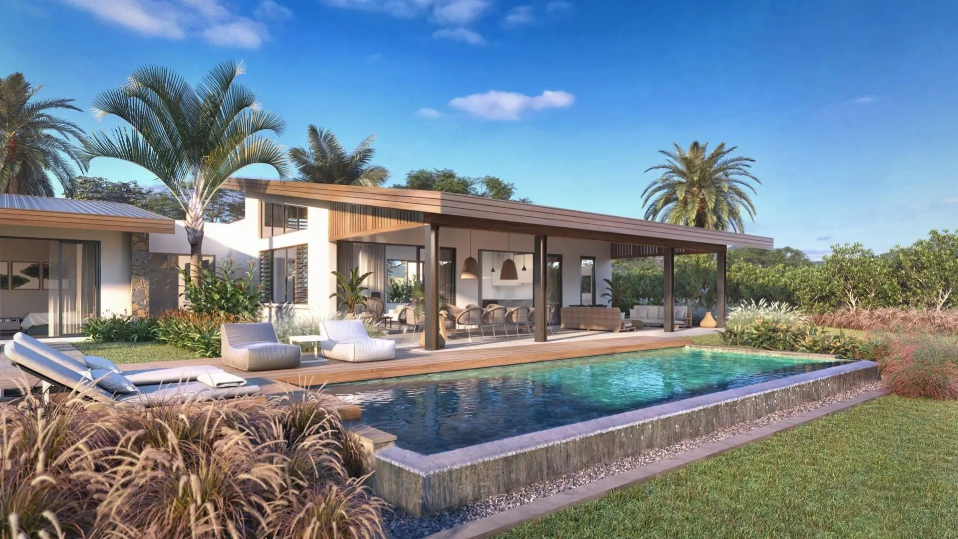 1 - vente villa tamarin rivière noire île maurice