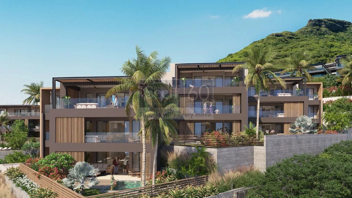 1 - venta apartamento vista al mar black river rivière noire mauricio