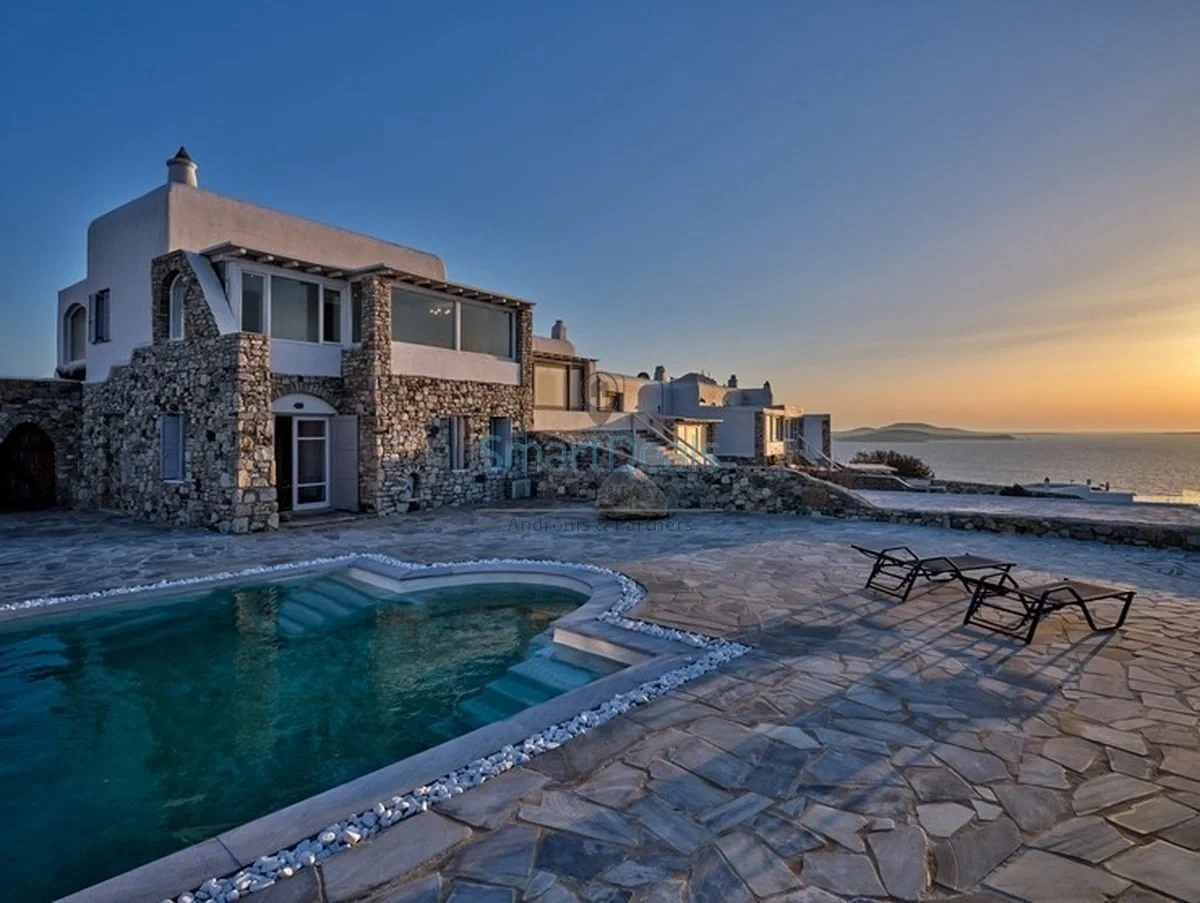 2 - vente maison vue mer ornos egée méridionale grèce