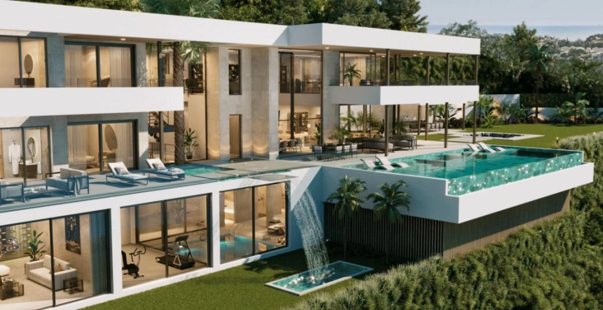 1 - verkauf villa meerblick benahavis - costa del sol andalusien spanien