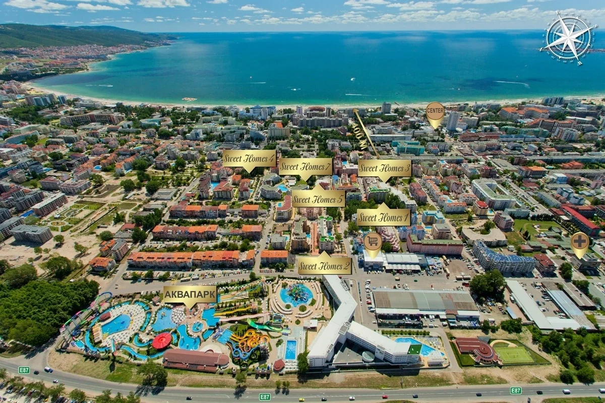 1 - venda apartamento sunny beach burgas bulgária