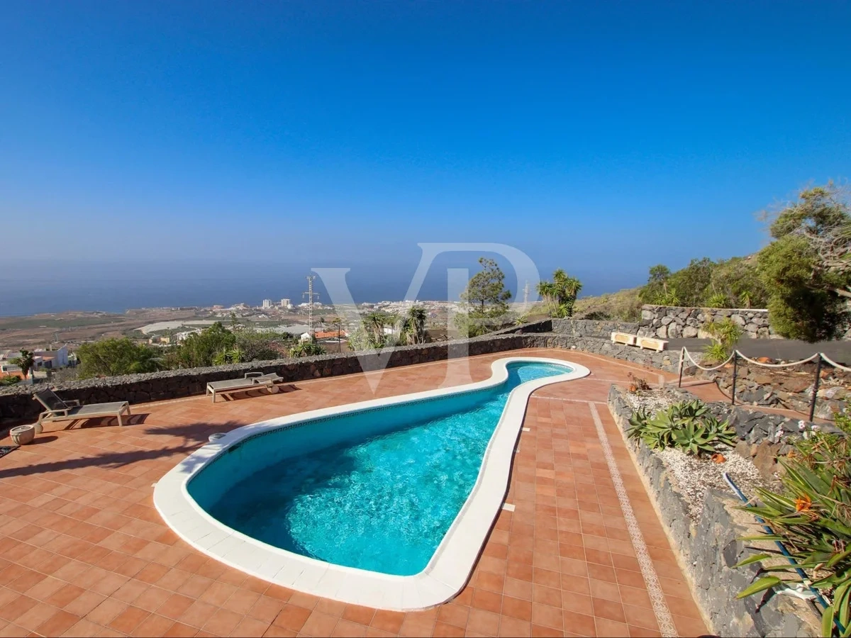2 - verkoop huis uitzicht op zee adeje tenerife - canary islands spanje