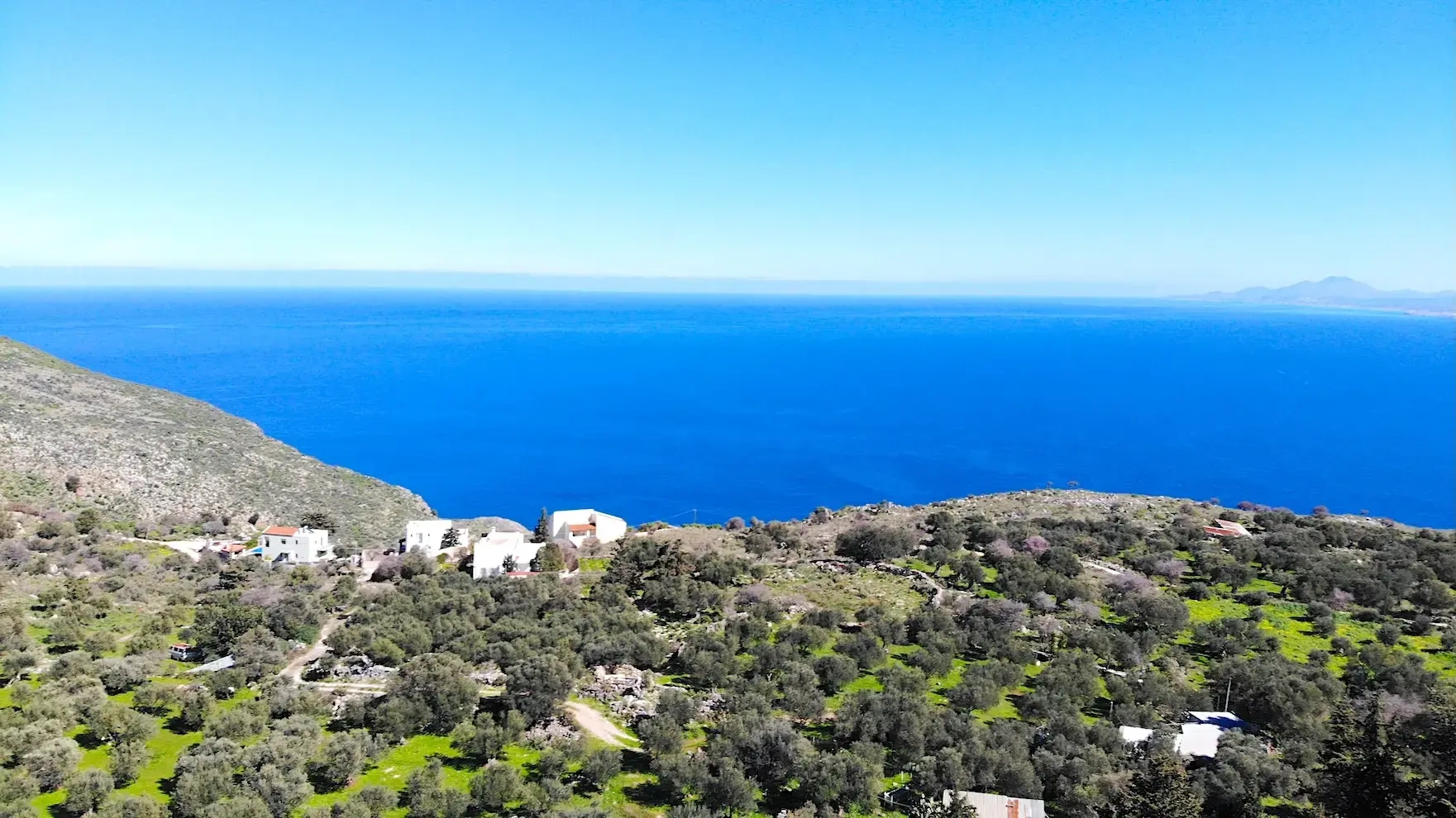 1 - venda terreno vista de mar chania creta grécia