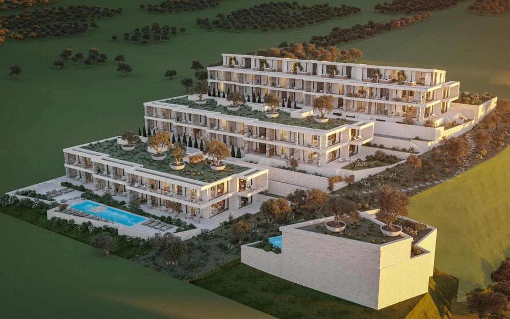2 - verkoop appartement uitzicht op zee kalyves crete griekenland
