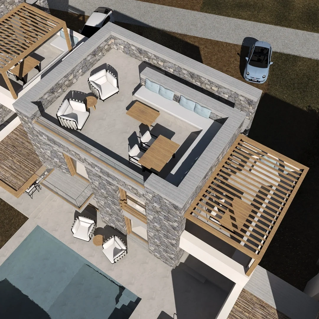 2 - verkoop villa uitzicht op zee naxos - cycladen zuid-egeïsche eilanden griekenland