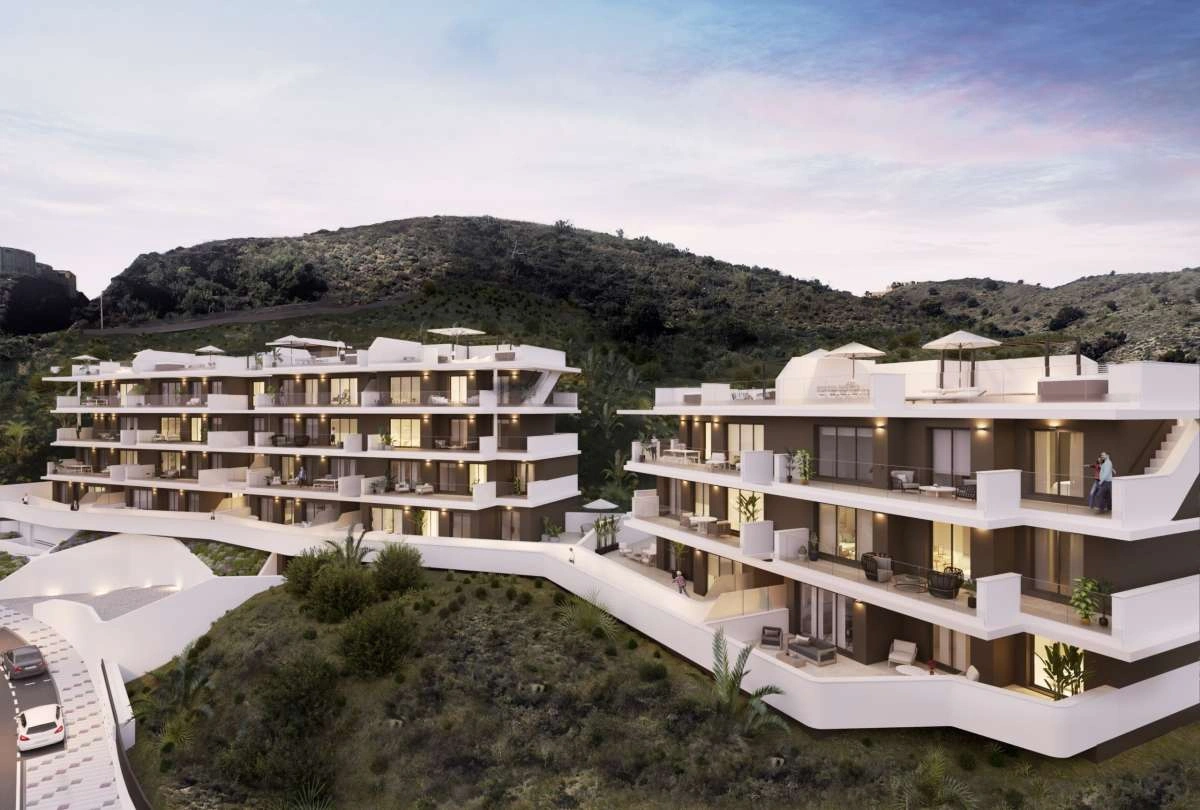 1 - vendita appartamento vista mare rincon de la victoria andalusia spagna