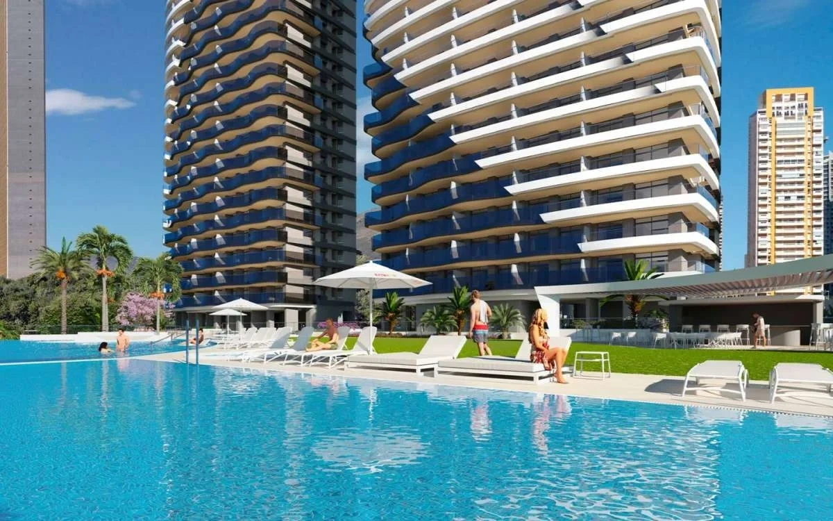 1 - verkoop appartement uitzicht op zee benidorm - costa blanca valencian community spanje