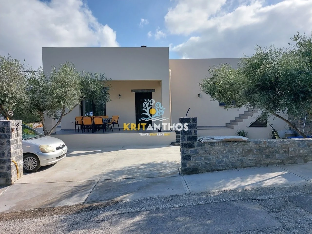 1 - verkauf haus meerblick pagalochori kreta griechenland