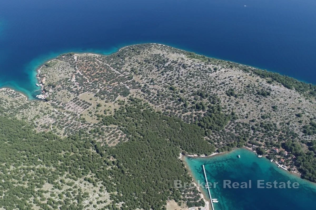 2 - verkoop terrein uitzicht op zee kornati šibenik-knin kroatië
