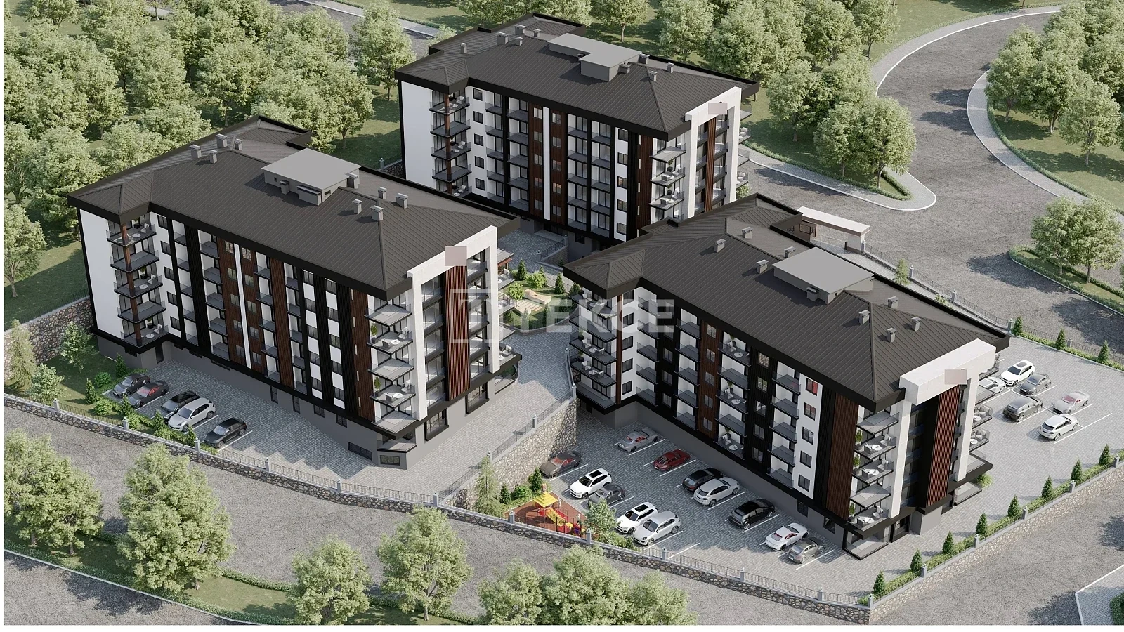 1 - продажа квартира вид моря ortahisar trabzon турция
