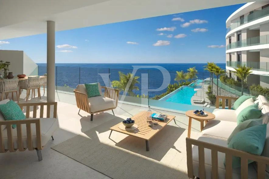 2 - sea view apartment for sale in adeje tenerife - canary islands spain