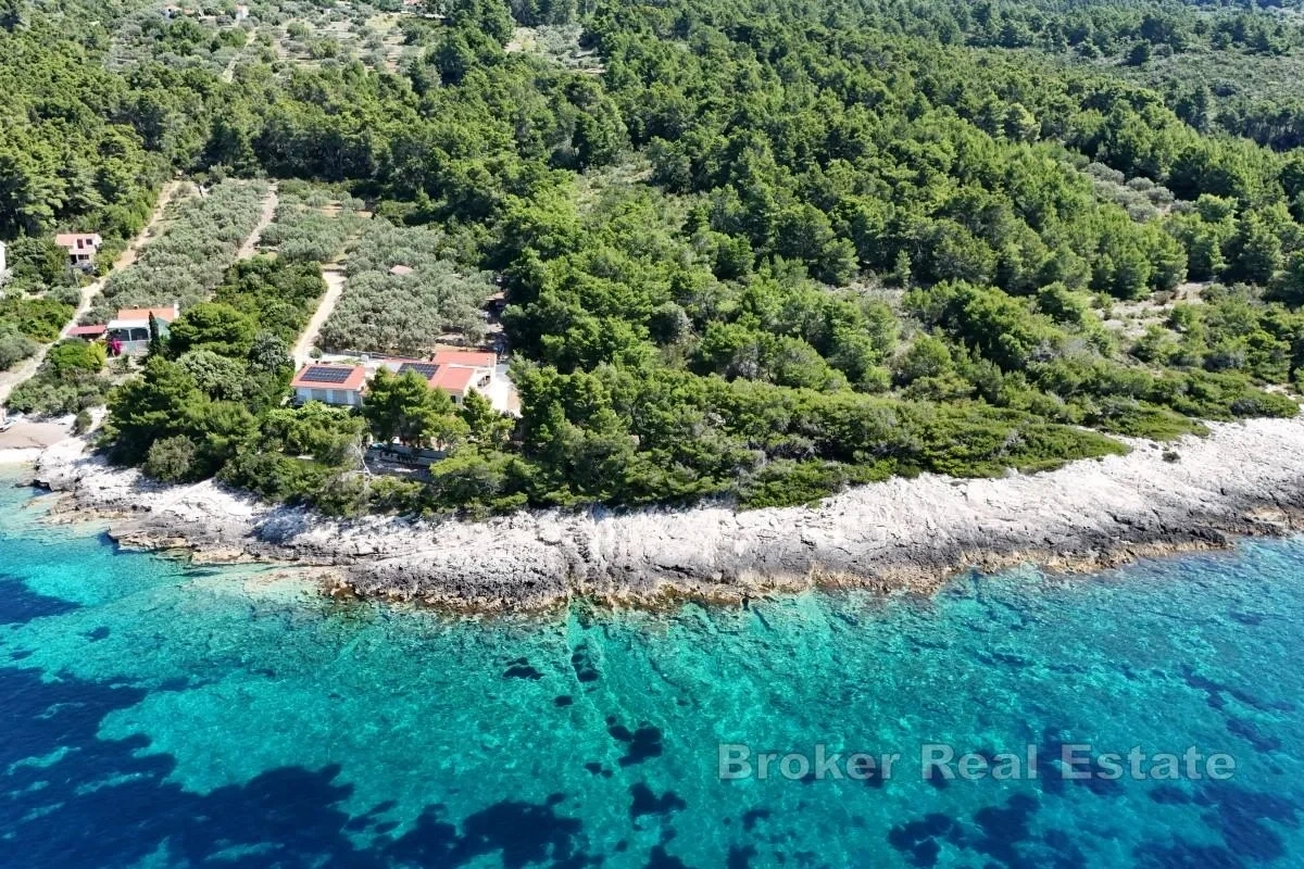 1 - verkoop terrein uitzicht op zee korčula dubrovnik-neretva kroatië