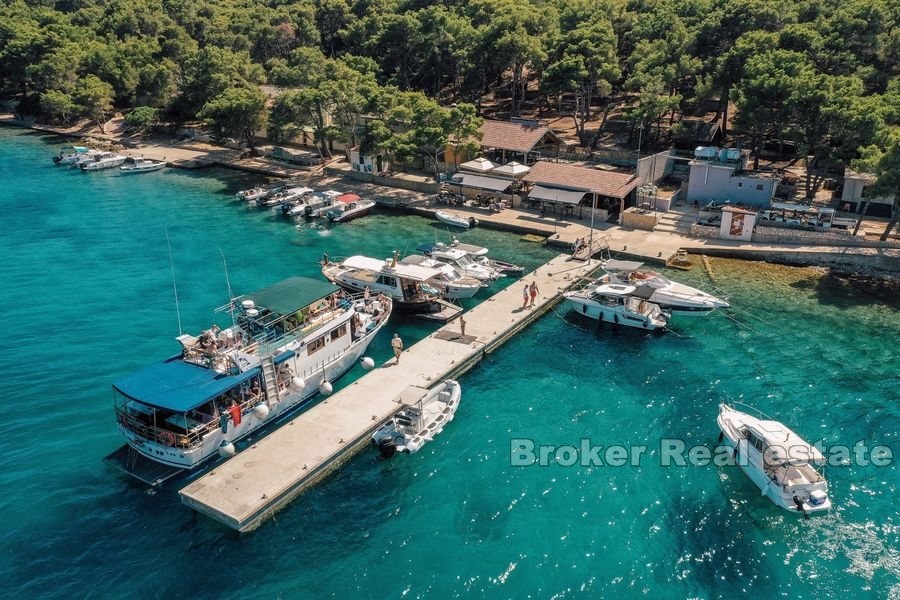1 - vente commerce vue mer sali zadar croatie