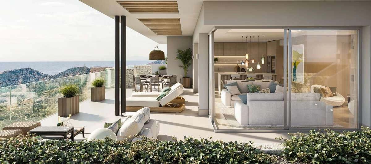 1 - sea view apartment for sale in ojen andalusia spain