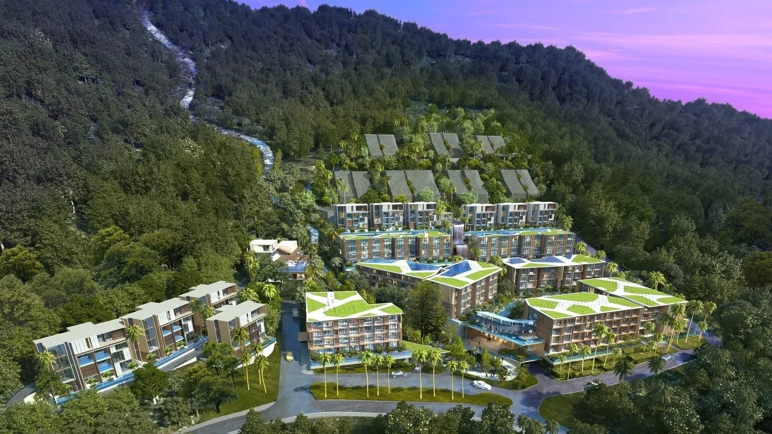 1 - vente appartement vue mer kathu phuket thaïlande