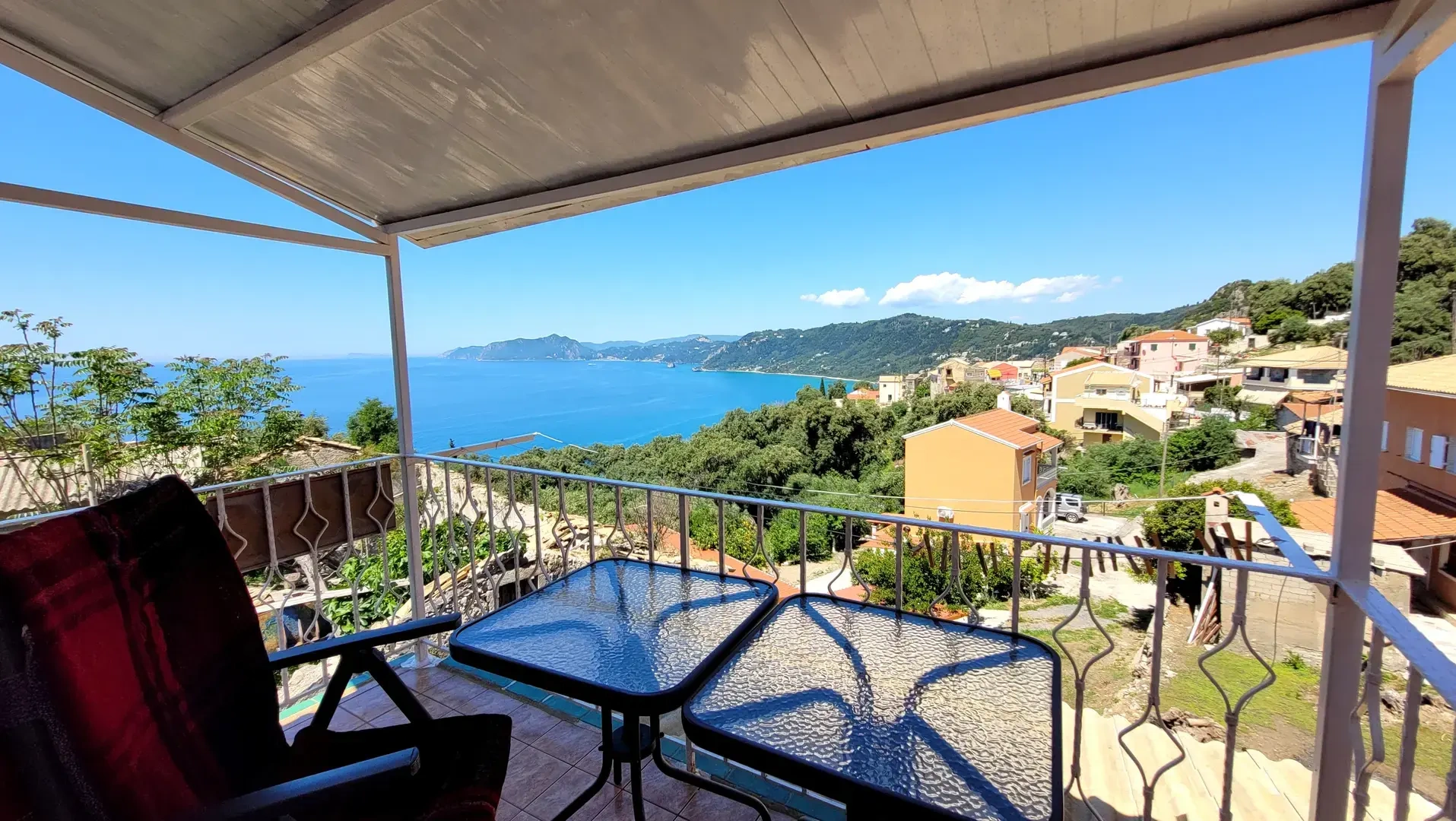 1 - vente maison vue mer corfu îles ioniennes grèce