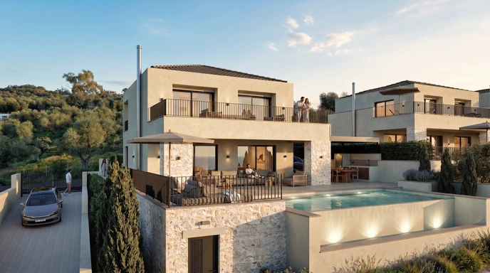 2 - продажа villa kanáli эпир греция