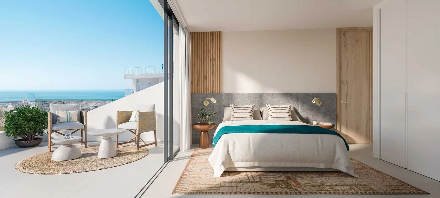 1 - продажа квартира вид моря benalmadena - costa del sol андалусия испания