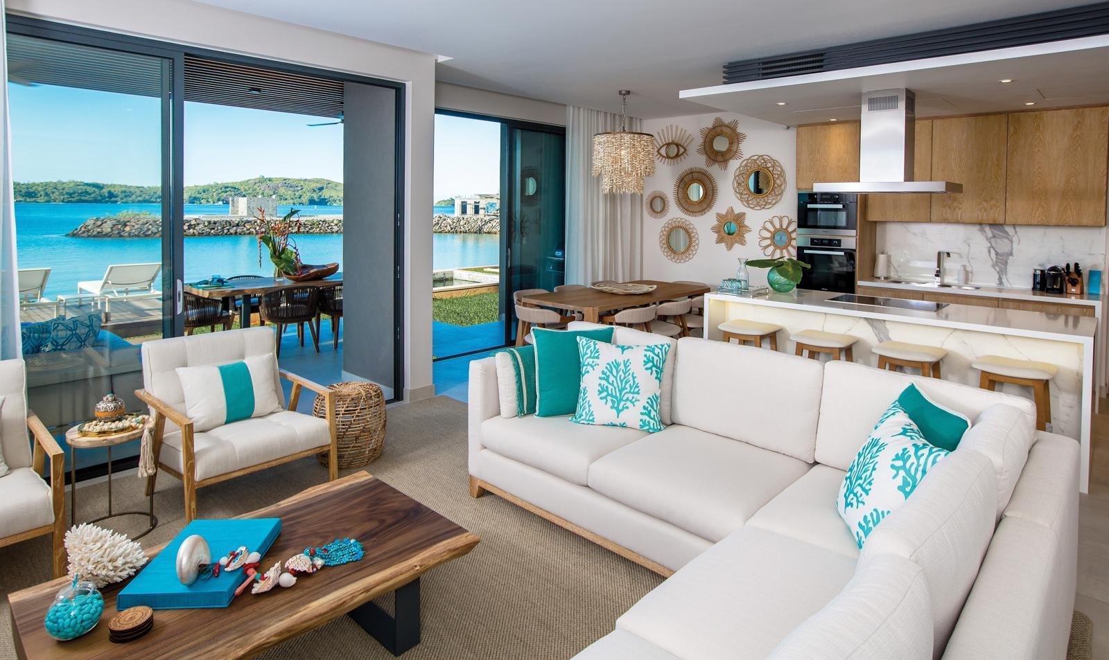 1 - waterfront apartment for sale in roche caiman mahé seychelles