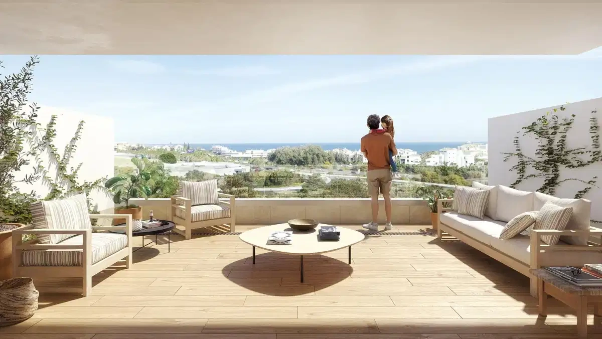 1 - продажа квартира вид моря estepona - costa del sol андалусия испания