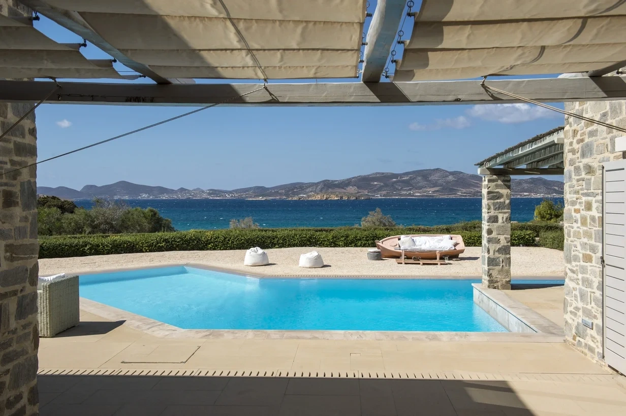 1 - venda villa frente ao mar paros - cíclades egeu meridional grécia