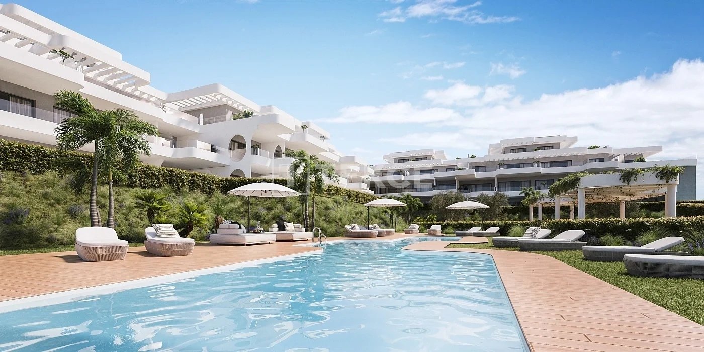 1 - vente appartement vue mer estepona - costa del sol andalousie espagne